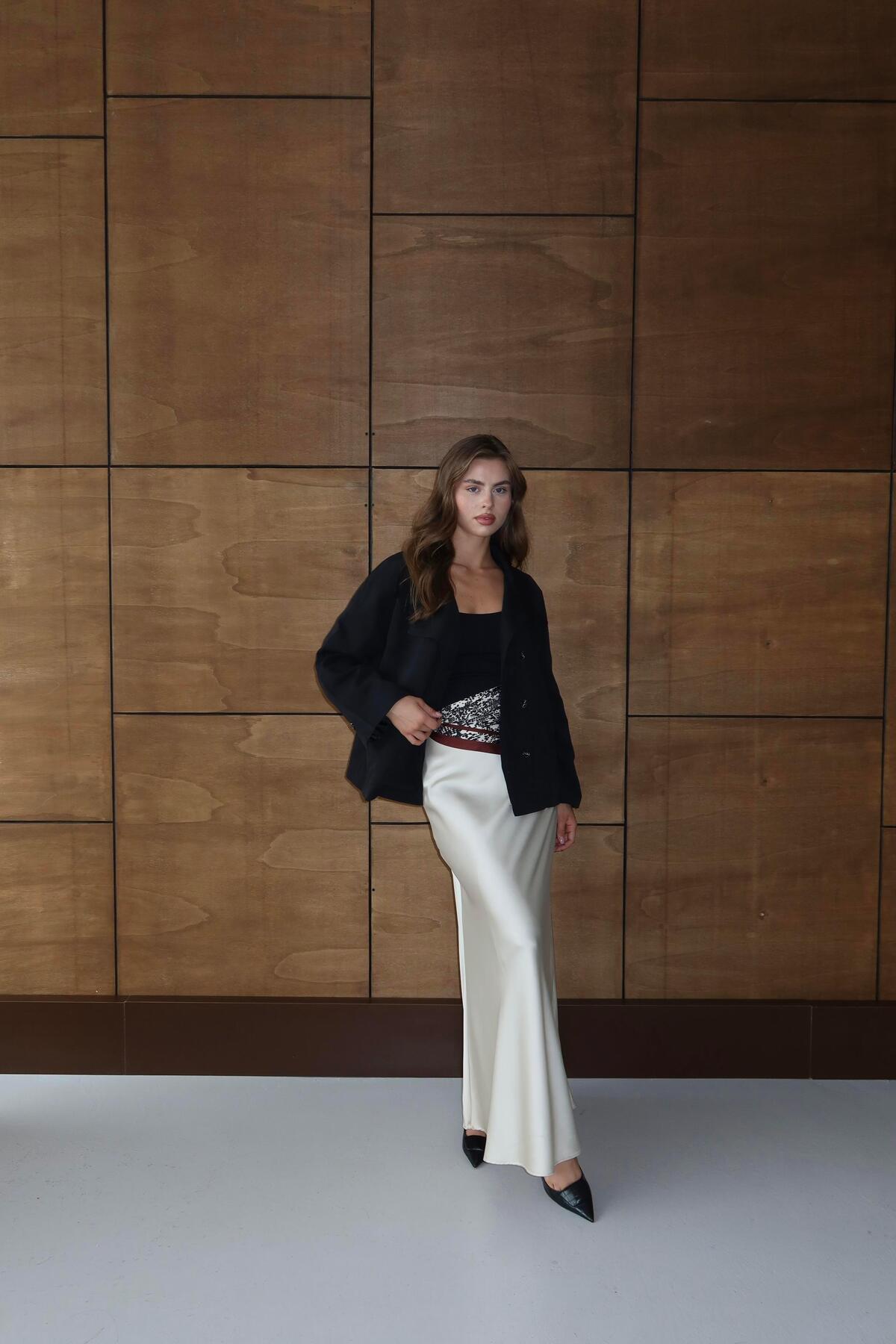 High Neck Oversized Trench Coat